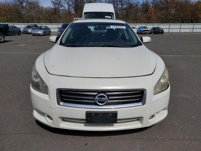 1N4AA5AP8EC445771 - 2014 NISSAN MAXIMA S WHITE photo 5