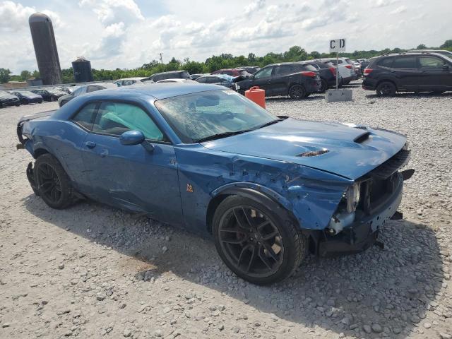 2C3CDZFJ0LH206025 - 2020 DODGE CHALLENGER R/T SCAT PACK BLUE photo 4