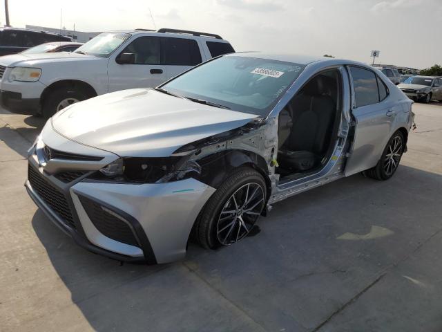 4T1G11AK3PU148238 - 2023 TOYOTA CAMRY SE NIGHT SHADE SILVER photo 1