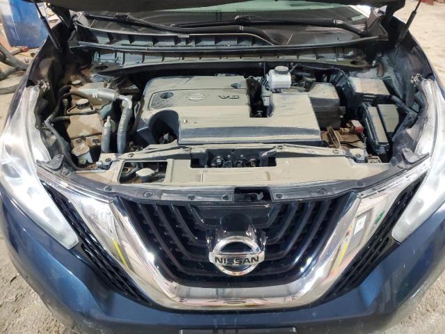 5N1AZ2MH5GN145873 - 2016 NISSAN MURANO S BLUE photo 11