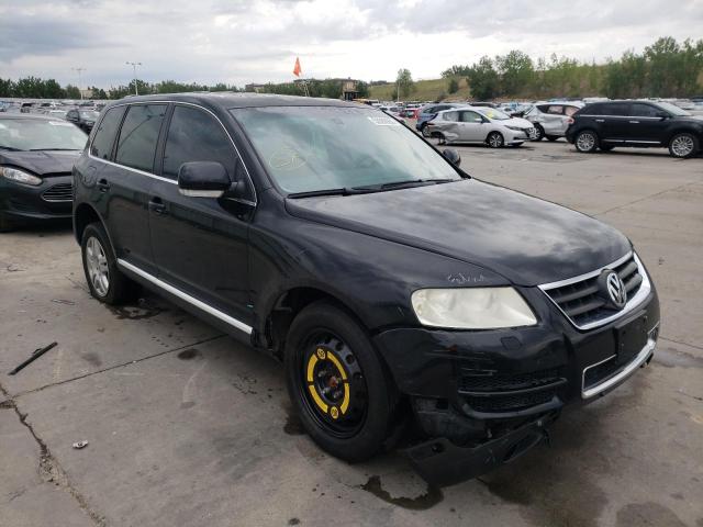 WVGMM77L15D067135 - 2005 VOLKSWAGEN TOUAREG 4.2 BLACK photo 1