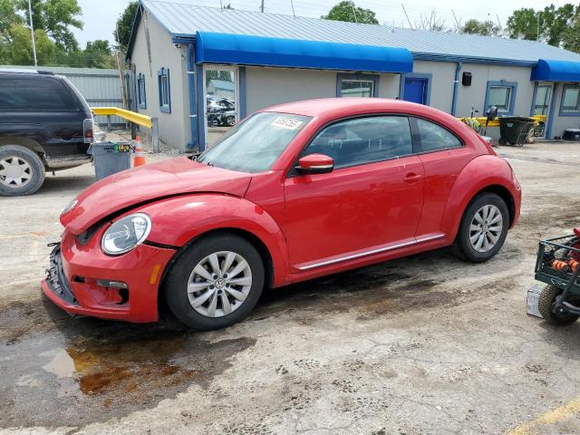 3VWFD7AT1KM708271 - 2019 VOLKSWAGEN BEETLE S RED photo 1