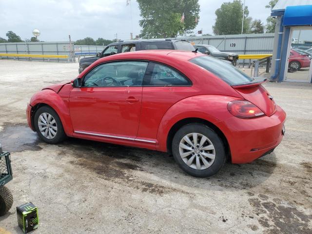 3VWFD7AT1KM708271 - 2019 VOLKSWAGEN BEETLE S RED photo 2