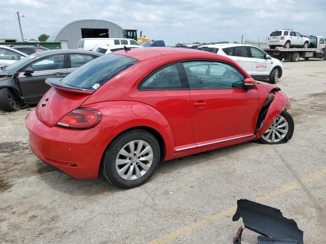 3VWFD7AT1KM708271 - 2019 VOLKSWAGEN BEETLE S RED photo 3