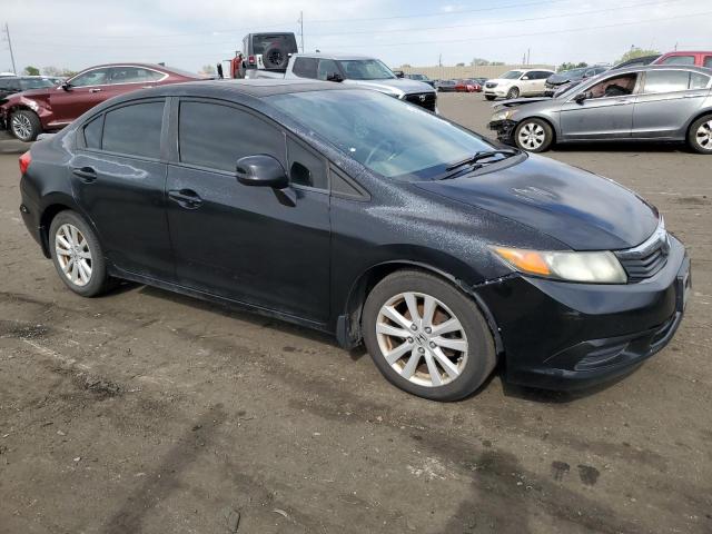 2HGFB2F90CH536762 - 2012 HONDA CIVIC EXL BLACK photo 4