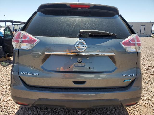 5N1AT2MV6EC768063 - 2014 NISSAN ROGUE S GRAY photo 6