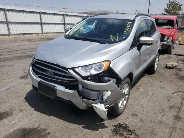 MAJ6S3GL4LC347717 - 2020 FORD ECOSPORT SE SILVER photo 2