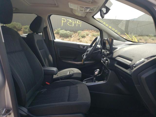 MAJ6S3GL4LC347717 - 2020 FORD ECOSPORT SE SILVER photo 5