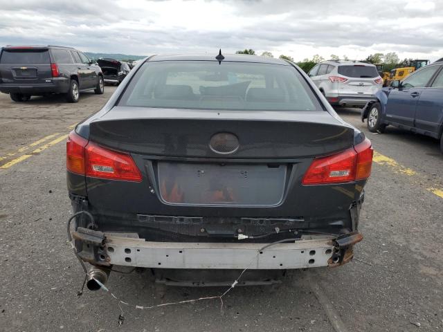 JTHBE262782016032 - 2008 LEXUS IS 350 GRAY photo 6