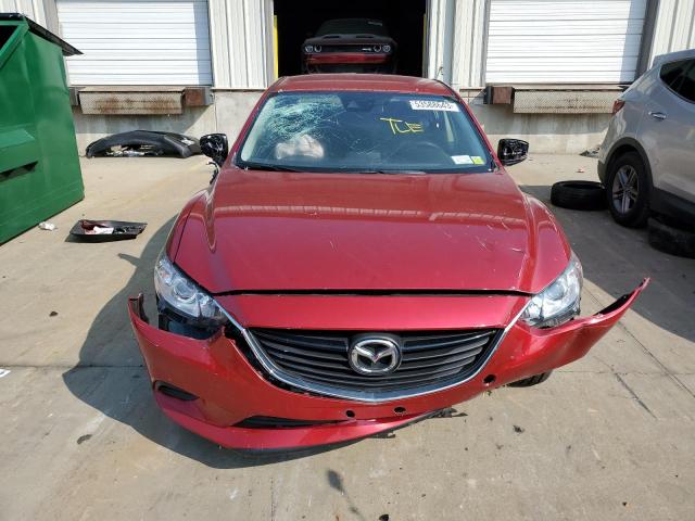 JM1GL1V55H1115392 - 2017 MAZDA 6 TOURING RED photo 5