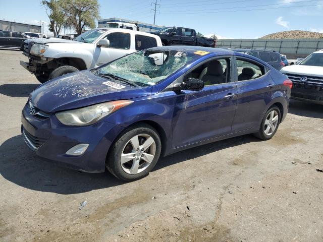 5NPDH4AE5CH066062 - 2012 HYUNDAI ELANTRA GLS BLUE photo 1