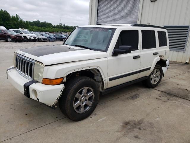 1J8HG48K36C301180 - 2006 JEEP COMMANDER WHITE photo 1