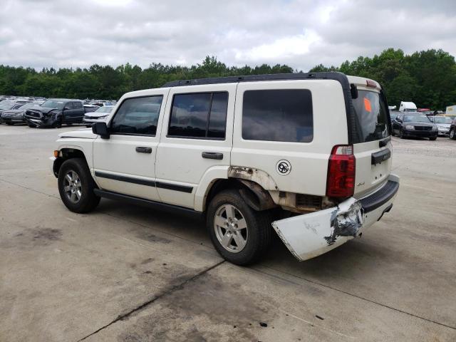 1J8HG48K36C301180 - 2006 JEEP COMMANDER WHITE photo 2