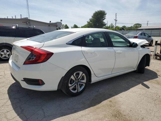 19XFC2F65JE005616 - 2018 HONDA CIVIC LX WHITE photo 3