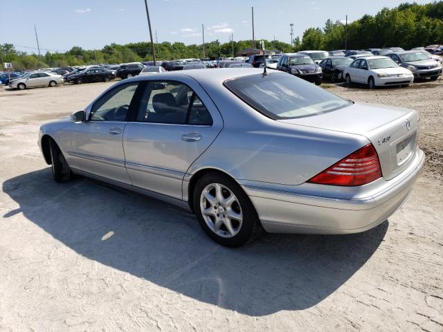 WDBNG83J14A431742 - 2004 MERCEDES-BENZ S-CLASS 430 4MATIC SILVER photo 2