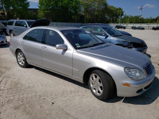 WDBNG83J14A431742 - 2004 MERCEDES-BENZ S-CLASS 430 4MATIC SILVER photo 4