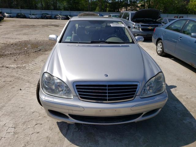 WDBNG83J14A431742 - 2004 MERCEDES-BENZ S-CLASS 430 4MATIC SILVER photo 5