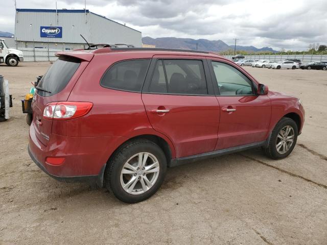 5XYZKDAG6BG041797 - 2011 HYUNDAI SANTA FE LIMITED RED photo 3