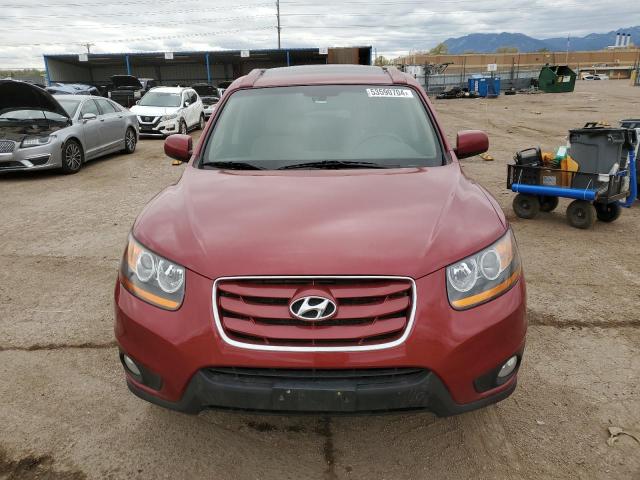 5XYZKDAG6BG041797 - 2011 HYUNDAI SANTA FE LIMITED RED photo 5