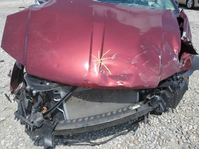 2C4RDGBG5KR808447 - 2019 DODGE GRAND CARA SE MAROON photo 12