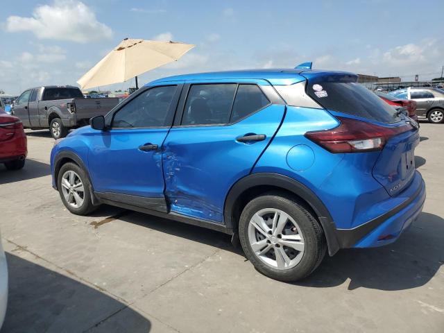 3N1CP5BV6NL494747 - 2022 NISSAN KICKS S BLUE photo 2