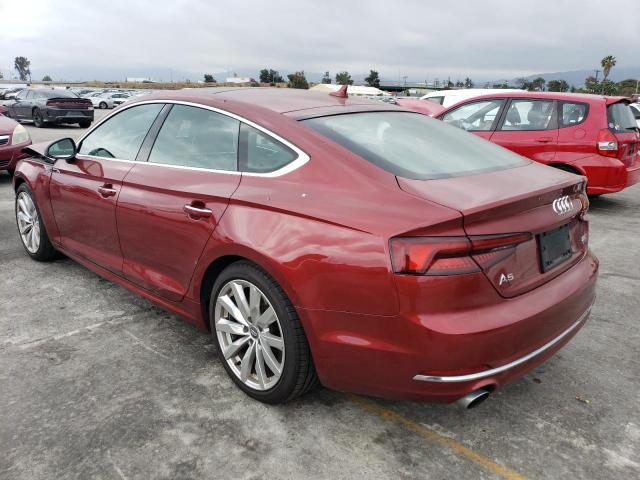 WAUANCF57JA017669 - 2018 AUDI A5 PREMIUM RED photo 2