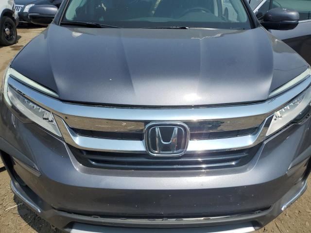 5FNYF6H01NB040329 - 2022 HONDA PILOT ELITE GRAY photo 11