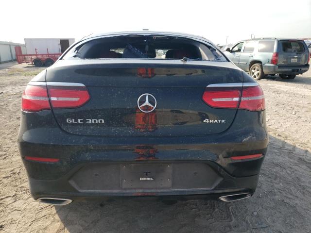 WDC0J4KB2KF603898 - 2019 MERCEDES-BENZ GLC COUPE 300 4MATIC BLACK photo 6