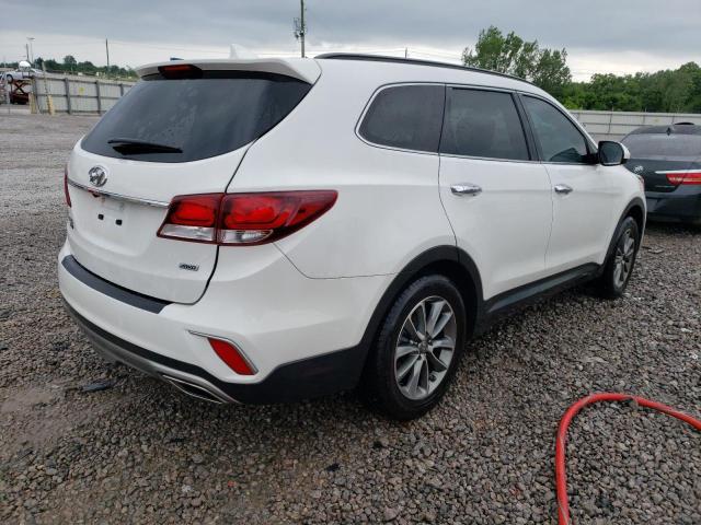 KM8SMDHF6KU301330 - 2019 HYUNDAI SANTA FE X SE WHITE photo 3