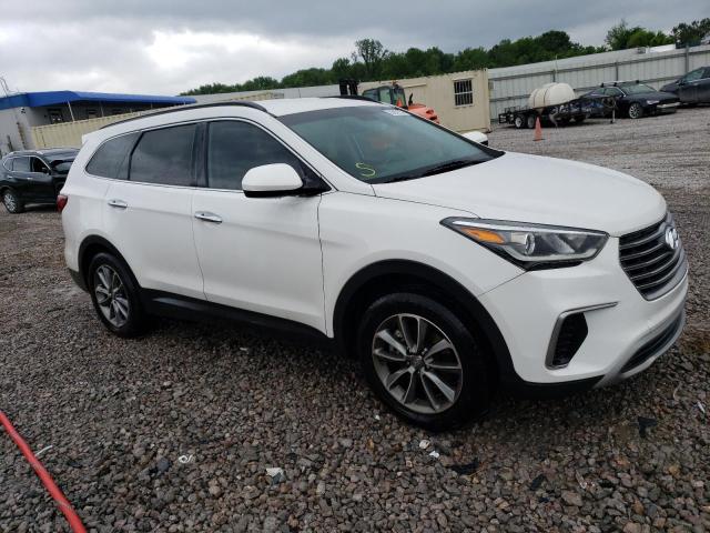 KM8SMDHF6KU301330 - 2019 HYUNDAI SANTA FE X SE WHITE photo 4