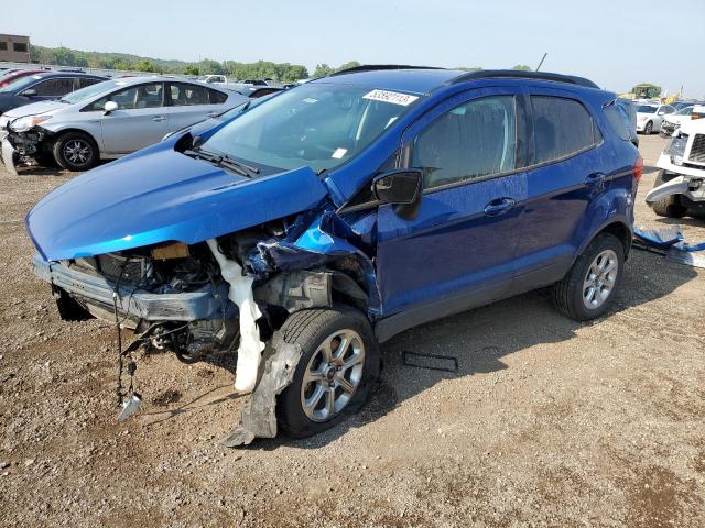 MAJ6S3GL2MC409116 - 2021 FORD ECOSPORT SE BLUE photo 1