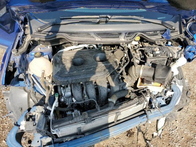 MAJ6S3GL2MC409116 - 2021 FORD ECOSPORT SE BLUE photo 12