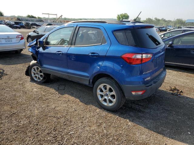 MAJ6S3GL2MC409116 - 2021 FORD ECOSPORT SE BLUE photo 2