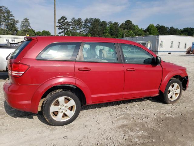 3C4PDCAB7DT557873 - 2013 DODGE JOURNEY SE RED photo 3