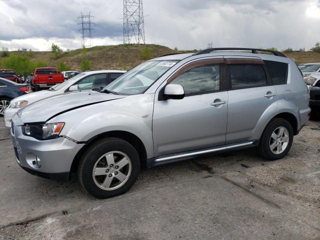 JA4AT2AW0AZ001215 - 2010 MITSUBISHI OUTLANDER ES SILVER photo 1