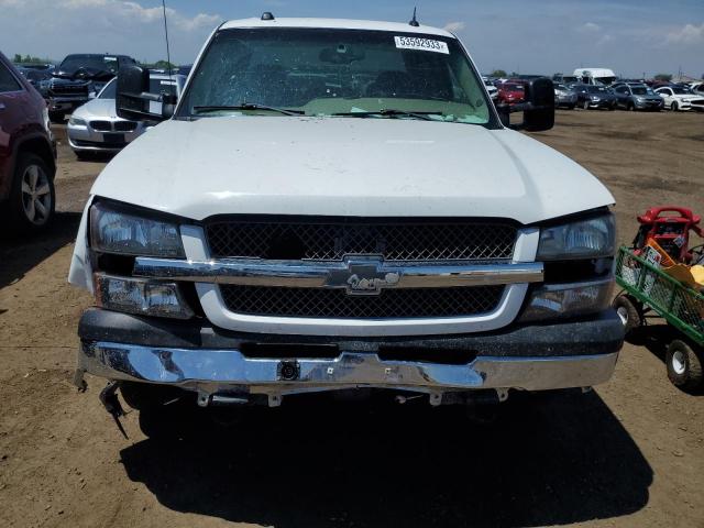 2GCEK13T251260570 - 2005 CHEVROLET 1500 K1500 WHITE photo 5