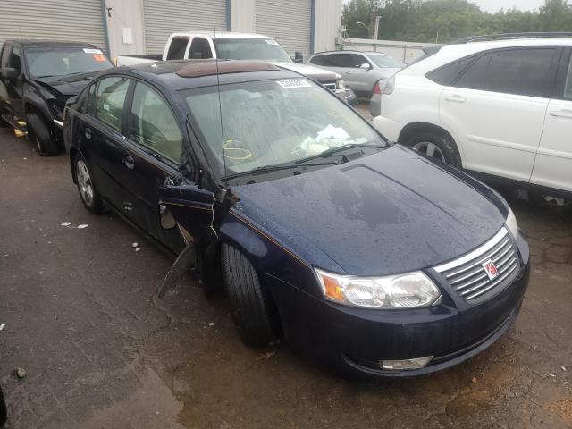 1G8AL55F47Z139148 - 2007 SATURN ION LEVEL 3 BLUE photo 1