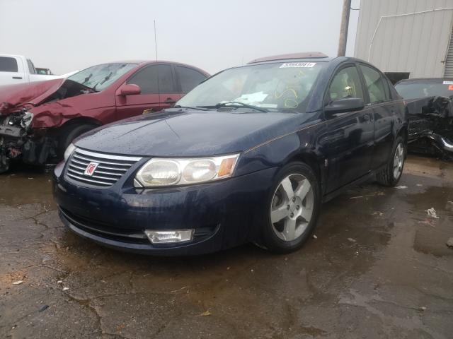 1G8AL55F47Z139148 - 2007 SATURN ION LEVEL 3 BLUE photo 2