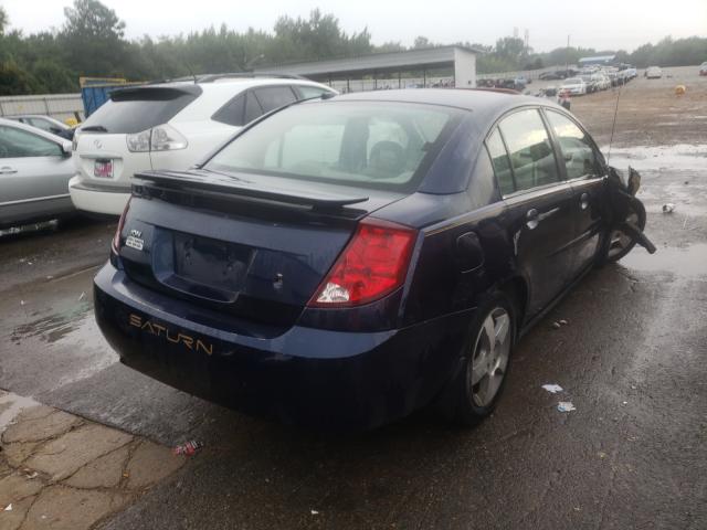 1G8AL55F47Z139148 - 2007 SATURN ION LEVEL 3 BLUE photo 4