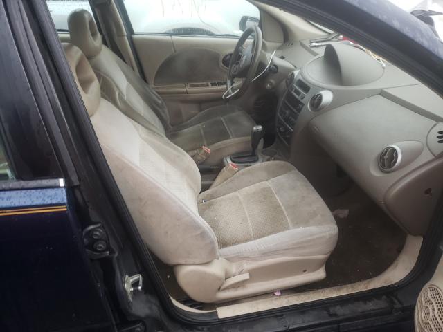 1G8AL55F47Z139148 - 2007 SATURN ION LEVEL 3 BLUE photo 5