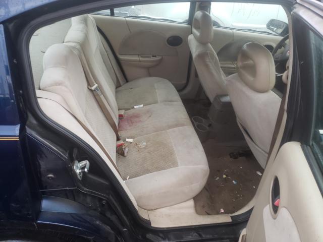 1G8AL55F47Z139148 - 2007 SATURN ION LEVEL 3 BLUE photo 6