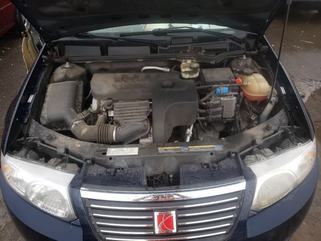 1G8AL55F47Z139148 - 2007 SATURN ION LEVEL 3 BLUE photo 7