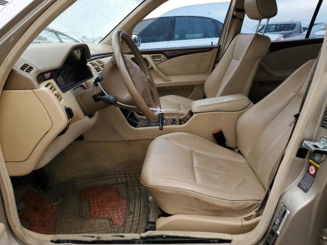 WDBJF82J3YX033681 - 2000 MERCEDES-BENZ E 320 4MATIC BEIGE photo 7