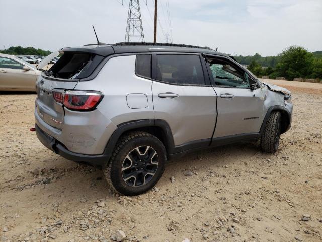 3C4NJDDB9KT669072 - 2019 JEEP COMPASS TRAILHAWK GRAY photo 3