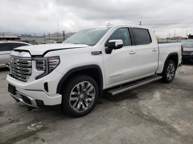 3GTUUGED3PG138499 - 2023 GMC SIERRA K1500 DENALI WHITE photo 1