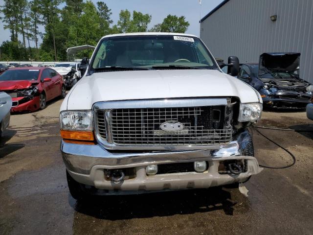 1FMSU43F02EA38723 - 2002 FORD EXCURSION LIMITED WHITE photo 5