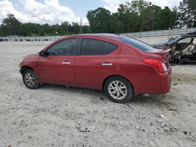 3N1CN7AP5HL826945 - 2017 NISSAN VERSA S RED photo 2