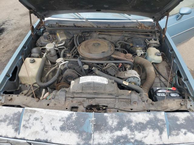 1G3GR69Y9GR303137 - 1986 OLDSMOBILE CUTLASS SU BLUE photo 11