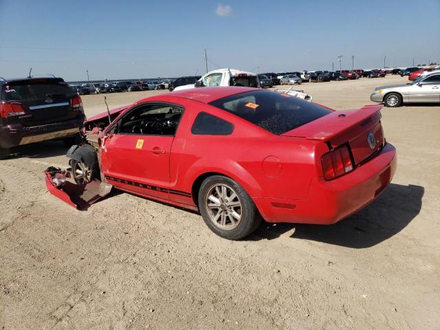 1ZVHT80NX95131230 - 2009 FORD MUSTANG RED photo 2