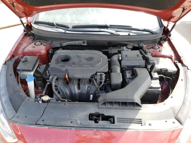 5NPE24AF8KH744669 - 2019 HYUNDAI SONATA SE RED photo 11